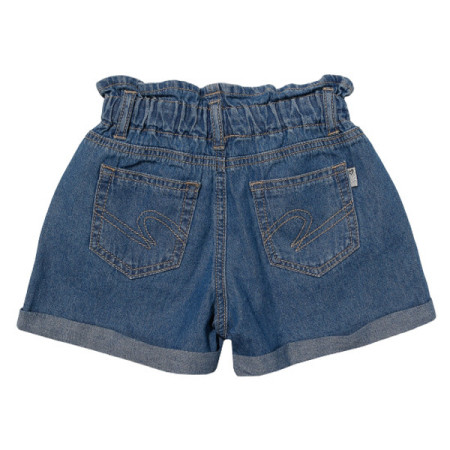 [꼬망스] 아동 여아 샤인하이웨이스트데님 인디고 블루 C2021Q251