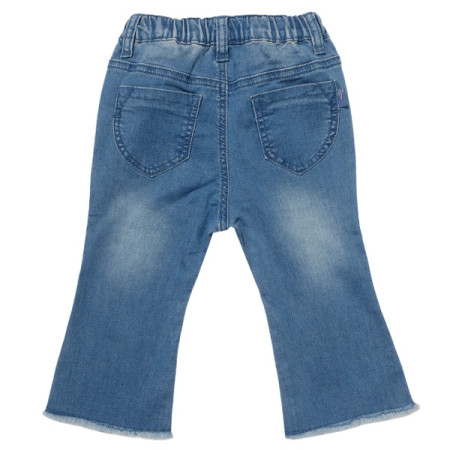 [꼬망스] 아동 여아 썸머 부츠컷 데님 바지  인디고 블루 C2025Q567