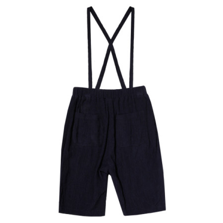 [꼬망스] 아동 여아 벨라멜빵배기바지 네이비 C2022P264