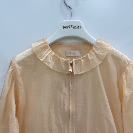 [페리미츠] 러블리 넥 프릴 오렌지 바람막이 화섬점퍼 P2122J052