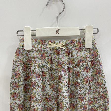 [페리미츠] 플라워 8부 와이드팬츠 민트 P2123P284