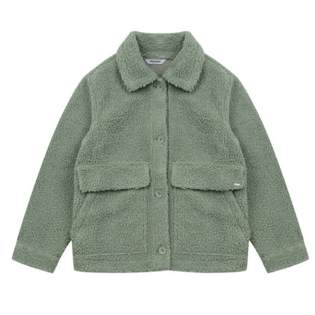 레노마키즈 덤블 뽀글이 무스탕점퍼 그린 R2041J012