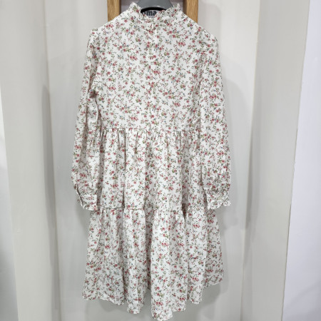 레노마키즈  프릴포인트 플라워 아이보리 R2217o695