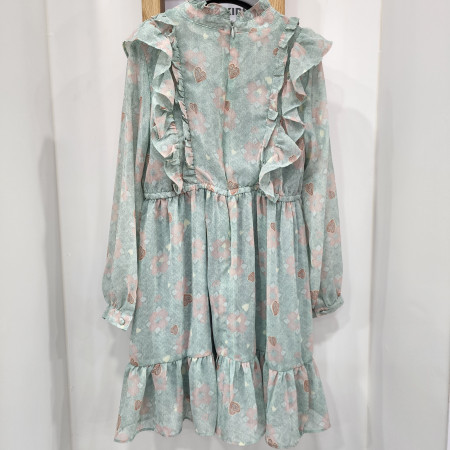 레노마키즈  패턴원피스  민트 R2217o694