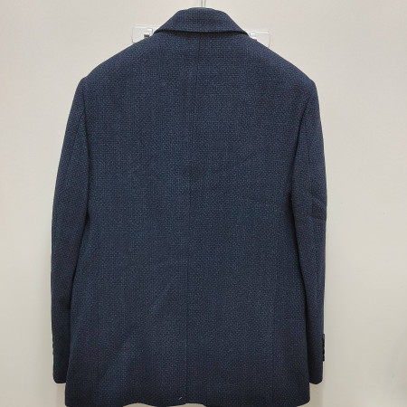 겨울 남성 울 코튼 블루체크 쟈켓 AMKKJ4464