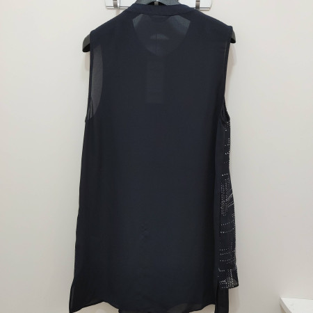 [행복한백화점][올포유]여름 여성 폴리 프린트 롱 조끼 베스트 ALVEL--4341