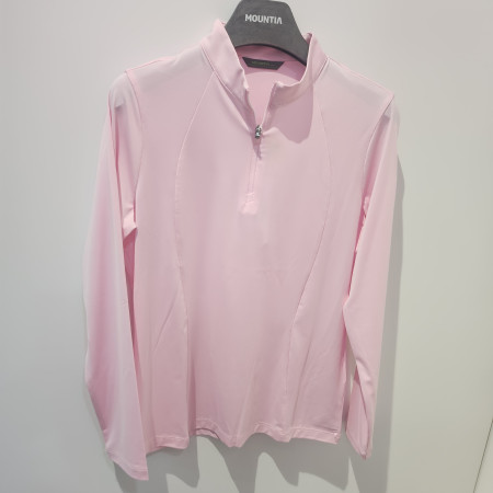 [행복한백화점][마운티아]여성 등산기능성 티셔츠 몰리티셔츠 연한핑크/라이트베이지 1MQ TS S 3506 BP/L7