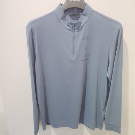 [행복한백화점][마운티아]남성 기능성 등산집업티셔츠 케디티셔츠 푸른잿빛색1MQ TS S 3006 BA