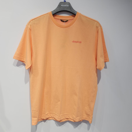 [행복한백화점][마운티아]남성 기능성 라운드  오션티셔츠 셔벗오렌지/라이트카키/하양/검정1MQ TS M HO/L8/WH/BK