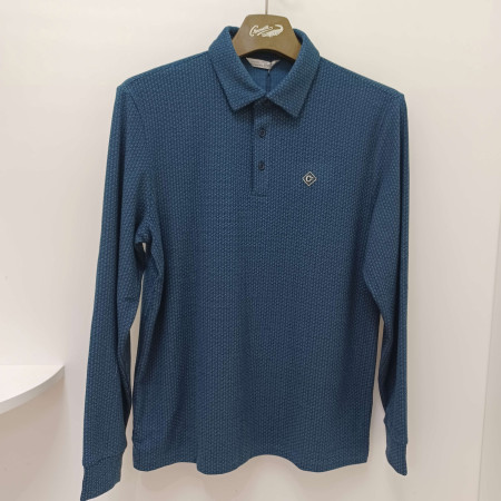 [행복한백화점][크로커다일]남성추동곤색카라티셔츠cdaaats3454(38)