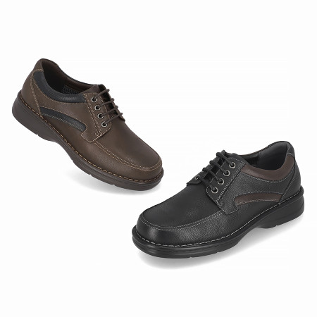 [행복한백화점][엘칸토]남성 소가죽 4홀 캐주얼 데크슈즈 2.5cm LCMC74