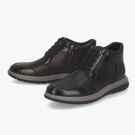 [행복한백화점][엘칸토]남성 소가죽 사계절용 캐주얼 처커 부츠 3.5cm LCMA10