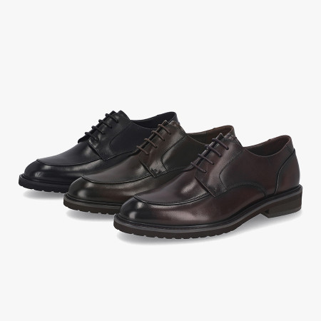 [행복한백화점][엘칸토]남성 소가죽 Y팁 더비슈즈 3.2cm LCMD21