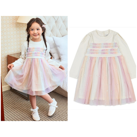 [행복한백화점][토토헤로스]릴리샤원피스 레인보우샤원피스 공주원피스 12452130052