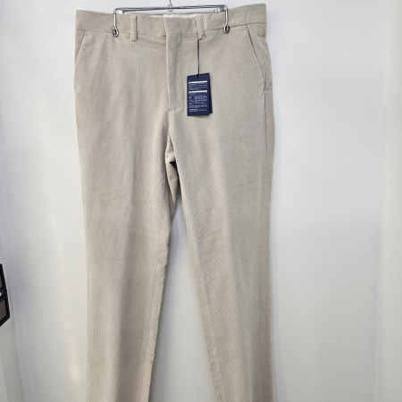 [행복한백화점][세르지오]화이트 골덴 바지 sptceme4306