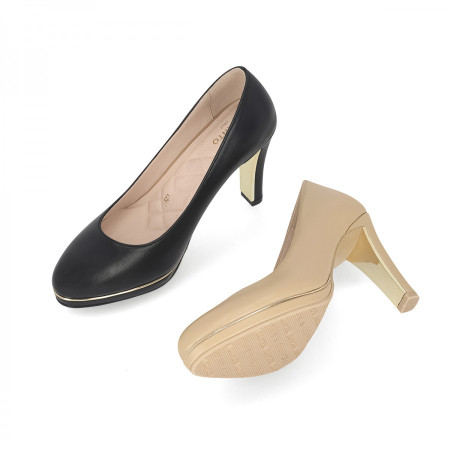 [행복한백화점][엘칸토]여성 양가죽 가보시 펌프스 9cm LCWD21