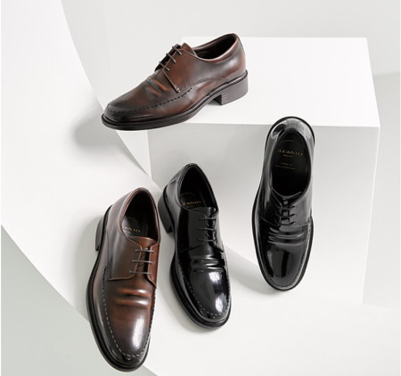 [행복한백화점][엘칸토]남성 소가죽 정장화 4cm LCMD37U