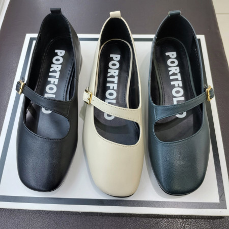 [행복한백화점][에스콰이아]양가죽 소프트 스퀘어 2센치 메리제인 PFCFHP533