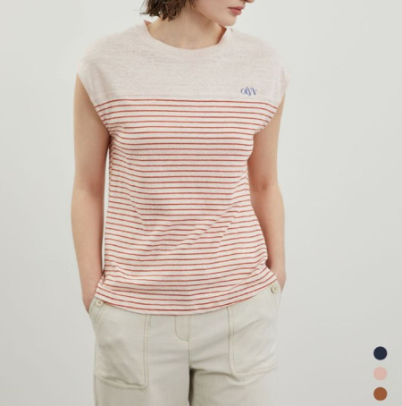 [행복한백화점][올리비아로렌]여성케주얼 나시탑 VVBAN4M4171