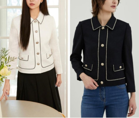 [행복한백화점][올리비아로렌]여성케주얼 자켓 VOPFU4M3421