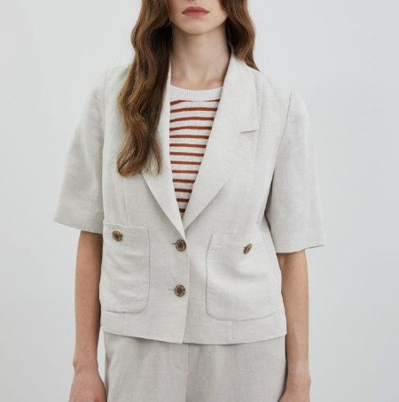 [행복한백화점][올리비아로렌]여성케주얼 자켓 VVCFU4M4381