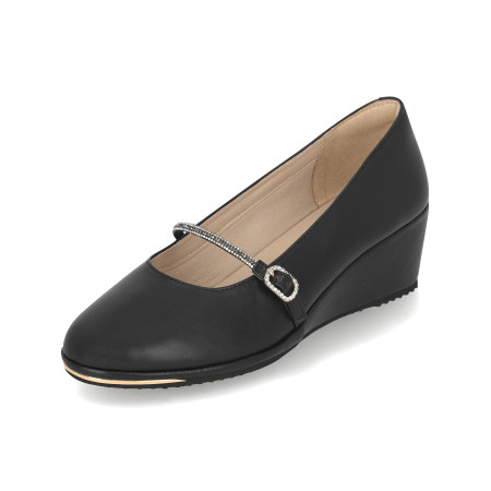 [행복한백화점][엘칸토]여성 양가죽 초경량 웨지펌프스 5cm LCWD39 19