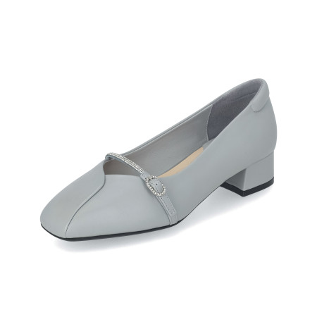 [행복한백화점][엘칸토]여성 양가죽 보석 스트랩 펌프스 3cm LCWD29 51