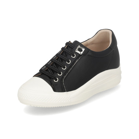 [행복한백화점][엘칸토]여성 소가죽 보석라이닝 키높이 스니커즈 3.5cm LCWS06 19