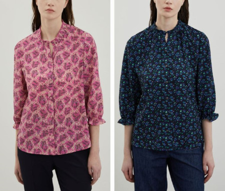 [행복한백화점][올리비아로렌]여성케주얼 블라우스 VOCNL4M3241