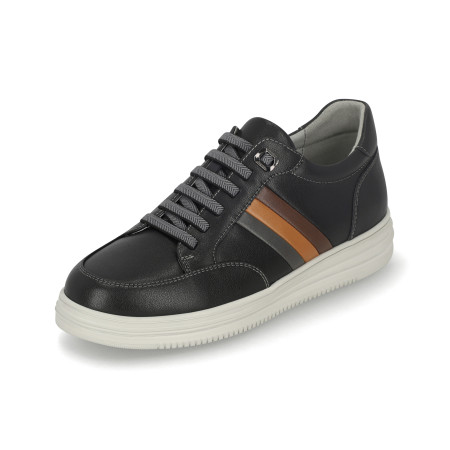 [행복한백화점][엘칸토]남성 소가죽 콤비 배색 키높이 스니커즈 4cm LCMS62 19