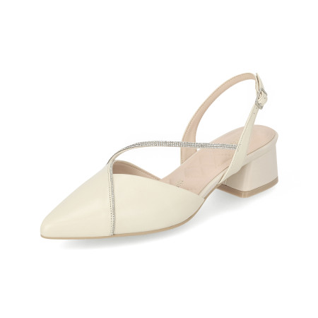 [행복한백화점][엘칸토]여성 양가죽 보석스트랩 슬링백 4cm LCWO23 39