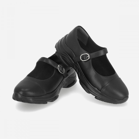 [행복한백화점][엘칸토]여성 소가죽 메리제인 스니커즈 5cm LCWC13