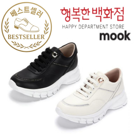 [행복한백화점][무크]mook 여성 로우탑 스니커즈 블랙 516HB422302AA