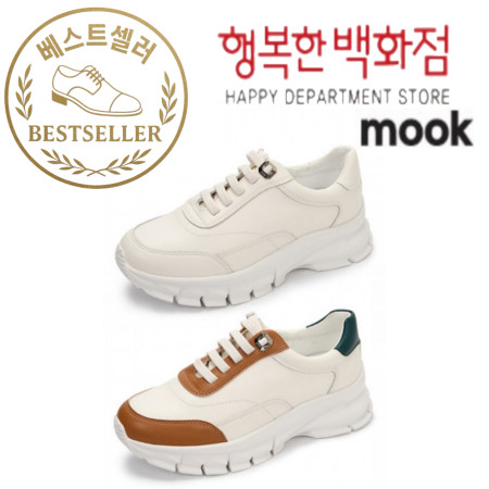 [행복한백화점][무크]mook 여성 로우탑 스니커즈 콤비 516HB522301AZ