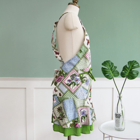 원피스 방수 앞치마 플로라 멀티