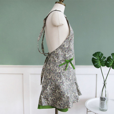 원피스 방수 앞치마 라이트그레이