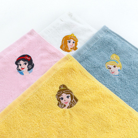 디즈니 공주 어린이집 고리 주방수건 4매세트