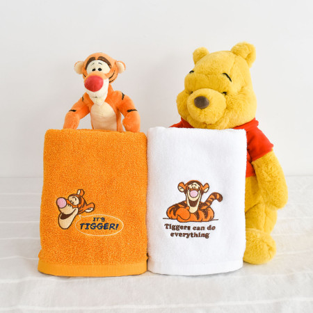 디즈니 티거 캐릭터 수건 세트 2P