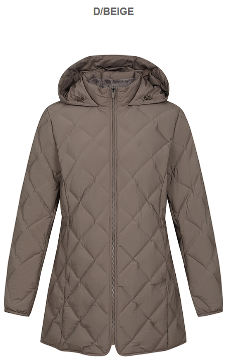 [행복한백화점][마운티아]여성겨울 25 롱기장 노이다튜브자켓8 2컬러 1MQJDWU504