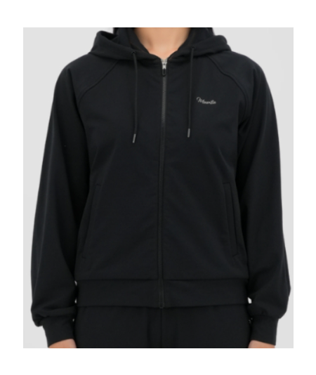 [행복한백화점][마운티아] 여성 25FW 가을 숏기장 드레이후드티셔츠2 2컬러 1MQTSFU508