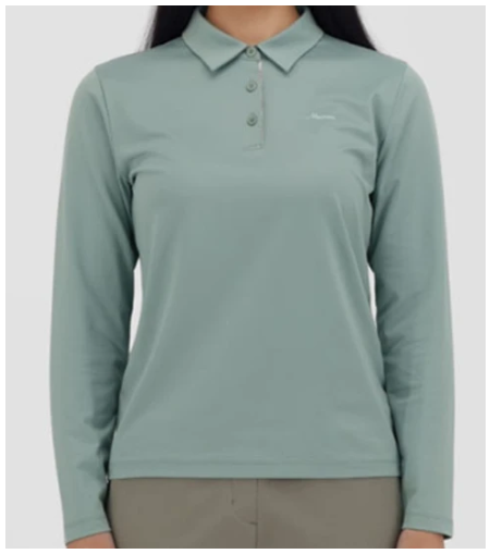 [행복한백화점][마운티아]25년 여성가을 기모 폴리스판 버스톤카라티셔츠6 1MQTSFU501