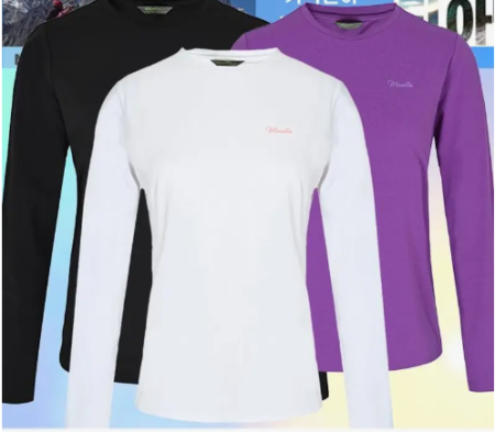 [행복한백화점][마운티아]25 여성가을 라운드 3컬러 브로라티셔츠R6 1CDTSF4501