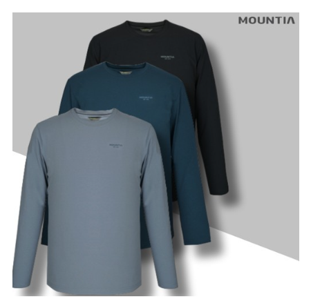 [행복한백화점][마운티아]남성 봄 25SS 기본 라운드 브로라티셔츠5 1CDTSSU0021