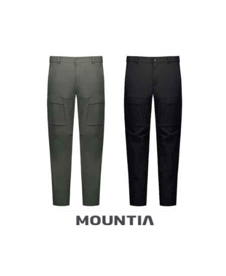 [행복한백화점][마운티아]남성 봄 25SS 카고스판 입체패턴 밀턴프팬츠 1MQPNSU005