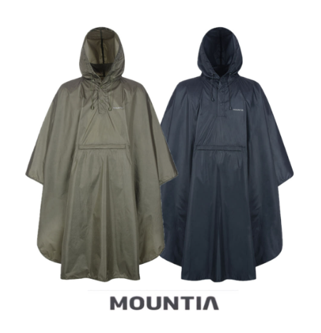 [행복한백화점][마운티아] [레인코트] 공용 24년 팩커를 카야르 판초우의 2컬러 단체가능 2MQRCX4901