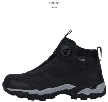 [행복한백화점][마운티아]공용 [방수 하이킹화] 천연누벅 아토쉘시에라N 와이드핏 6MQSHX4914