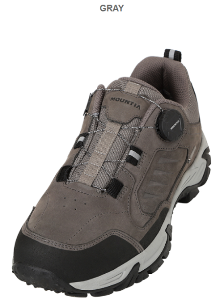 [행복한백화점][마운티아]남성25FW 다이얼트레킹화 와이드핏 천연누벅 아토쉘트랙커2G 6MQSHXU009