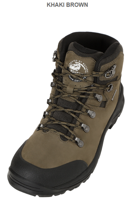 [행복한백화점][마운티아]공용 25FW 아토쉘러셀R 천연누벅 와이드핏 방수하이킹화 6MQSHXU906