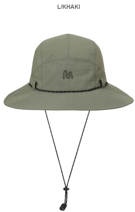 [행복한백화점][마운티아]남녀공용 25FW 턱끈조절 쿨맥스 끈밴드 레오햇 2MQHTFU004