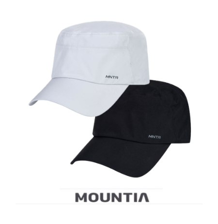 [행복한백화점][마운티아]남성 [방수 캡모자] 24SS 심실링 군모형 델루아방수캡 2컬러 2MQHTX4902